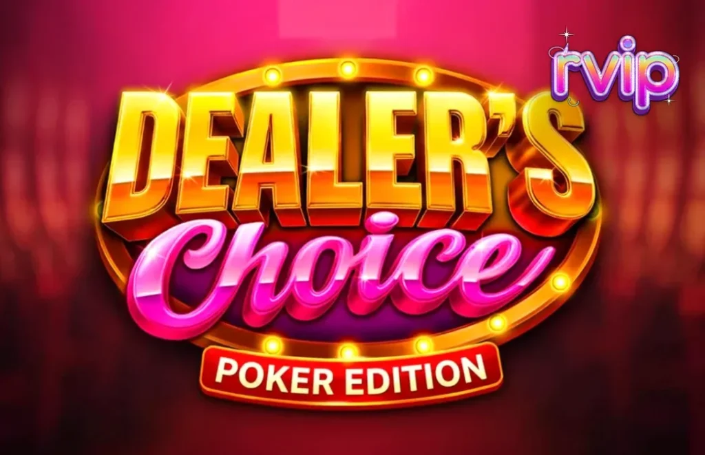 Tampilan visual meja poker premium dalam slot Dealer’s Choice: Poker Edition
